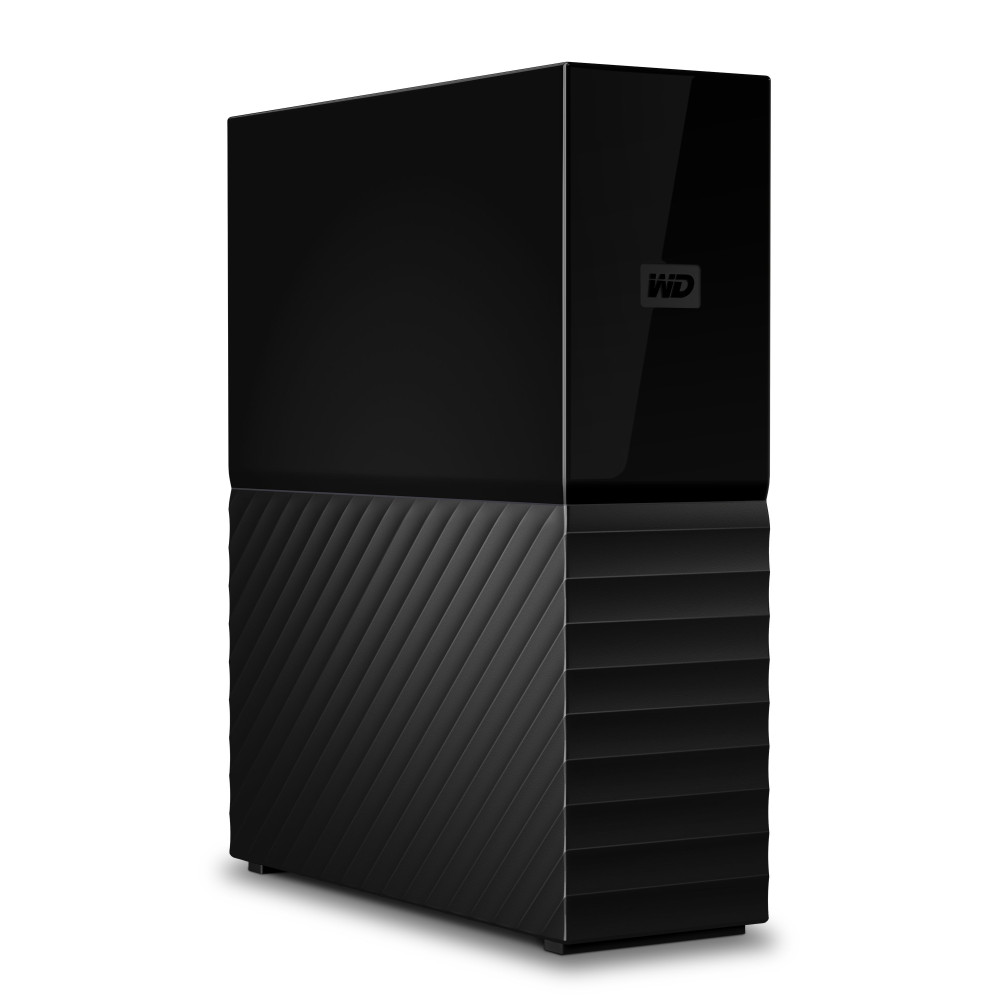 WD My Book WDBBGB0080HBK - Disco rigido - crittografato - 8 TB - esterno (stabile)
